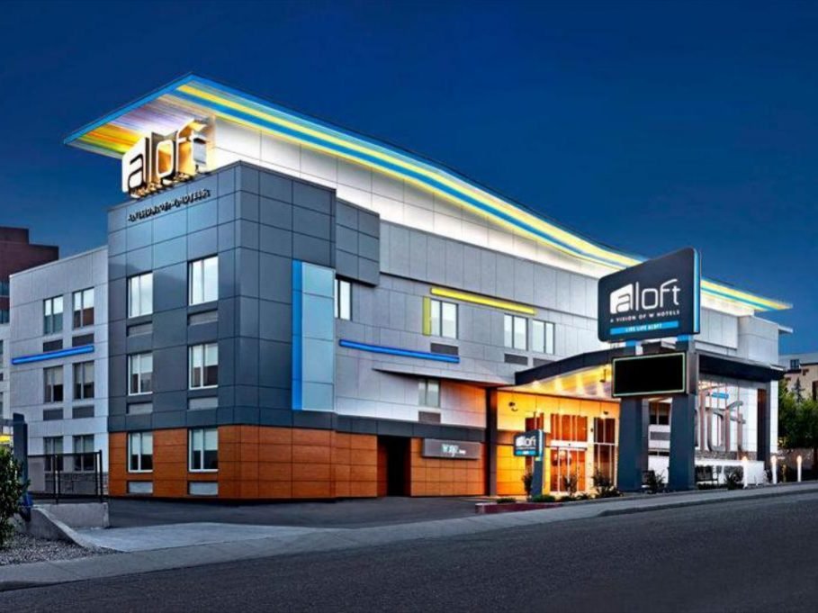 Modern hotel in hotel village
